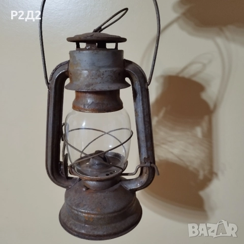 стар работещ фенер , снимка 2 - Антикварни и старинни предмети - 52488325