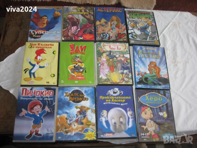 ДВД детски с приказки  и песнички, снимка 2 - Анимации - 53405732