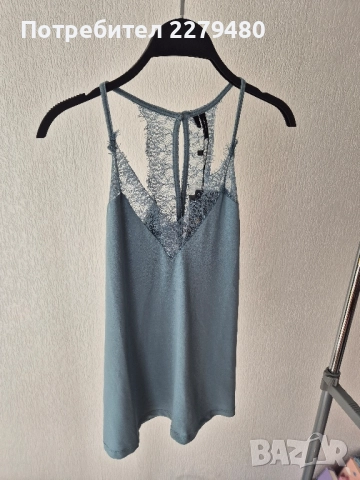 Сатенен потник Vero Moda 