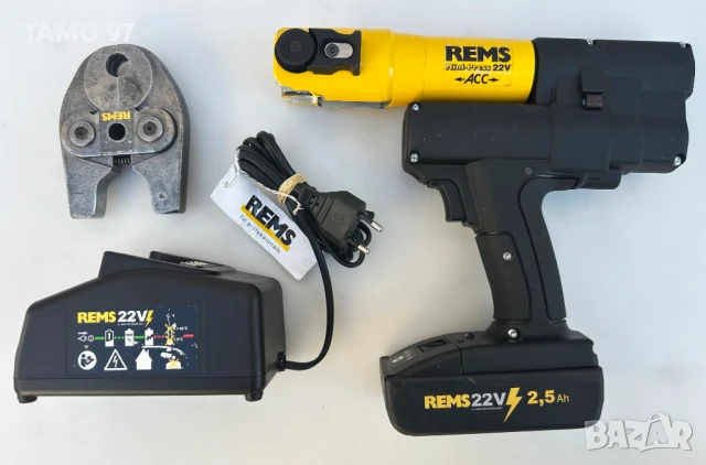REMS Mini-Press 22V - Акумулаторна радиална преса 22V като нова!, снимка 1