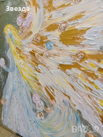 Картина "Ефирна грация", снимка 4 - Картини - 50577654