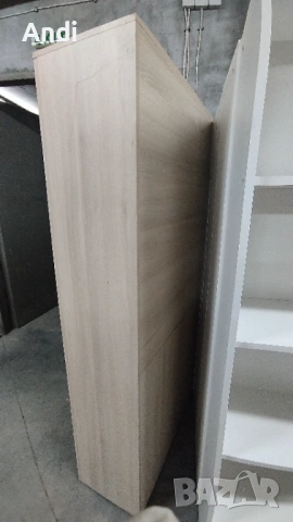 Гардероб с рафтове 93/204/40 - 5 рафта за ъгъл с две врати, снимка 5 - Гардероби - 53135810