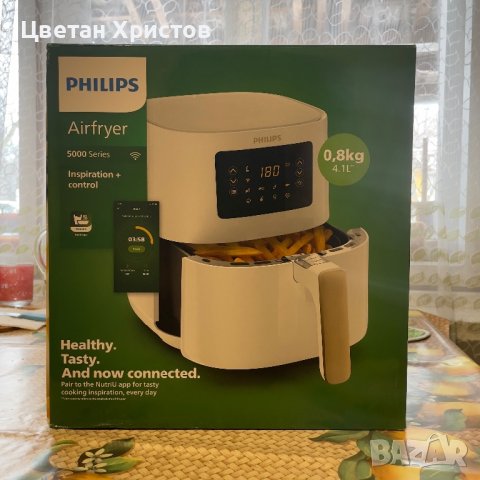 Airfryer 5000 PHILIPS *НОВ*, снимка 1 - Печки, фурни - 43755332