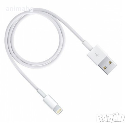 ANIMABG USB дата кабел за iPhone, 8 пин към USB кабел, Бял