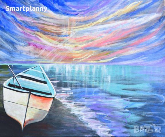 Картина Цветна морска експлозия