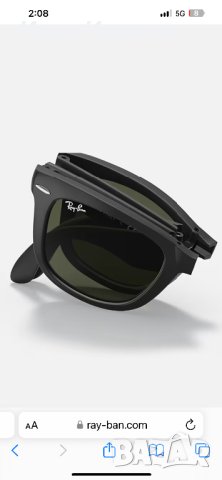 Ray Ban WAYFARER FOLDING CLASSIC, снимка 2 - Слънчеви и диоптрични очила - 43782207