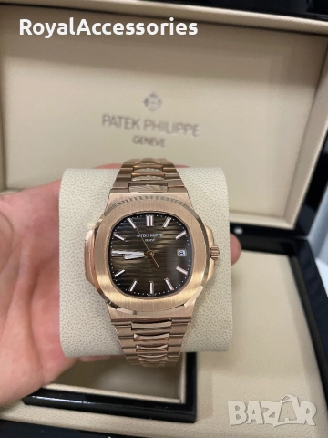 Patek Philippe nautilus chocolate dial , снимка 2 - Мъжки - 52485497