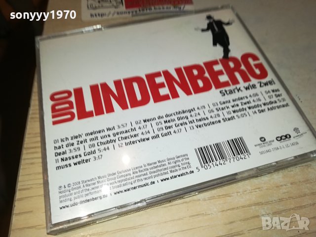 UDO LINDENBERG CD-ВНОС ГЕРМАНИЯ 2511231856, снимка 9 - CD дискове - 43146076