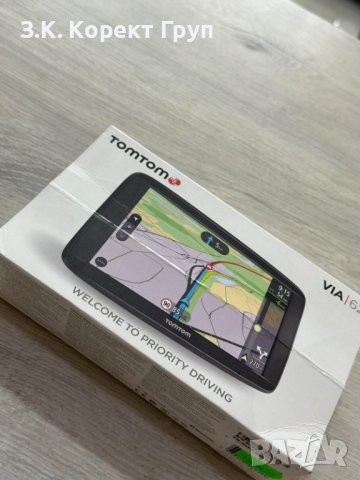 Навигация TomTom Via 62, снимка 1 - TOMTOM - 40824907