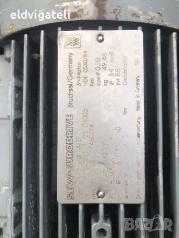 Мотор-редуктор Sew Eurodrive, снимка 5 - Електродвигатели - 44041790