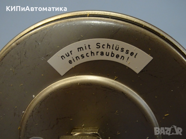 биметален термометър JUMO immersion thermometer ф100mm, 0/+200°C, L-200mm, снимка 5 - Резервни части за машини - 36530682