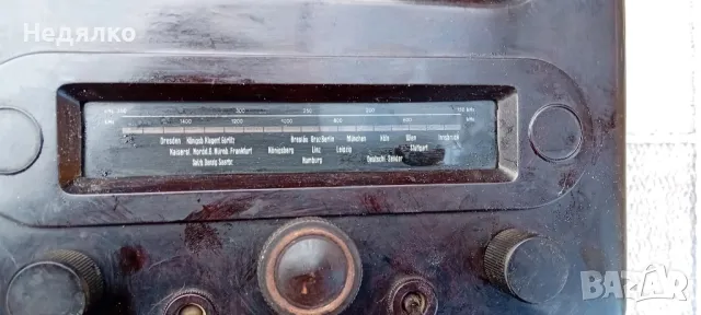 Старо немско радио Telefunken,1939г,VE301Dyn, снимка 5 - Други ценни предмети - 49262111