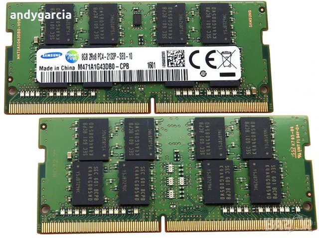 16GB DDR4 KIT 2400mhz Micron (Комплект 2x8GB DDR4) SODIMM PC4 рам памет лаптоп КИТ комплект, снимка 2 - RAM памет - 35435772