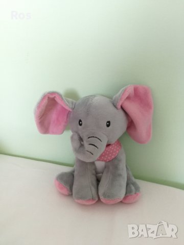 Плюшено ново слонче-момиче, снимка 1