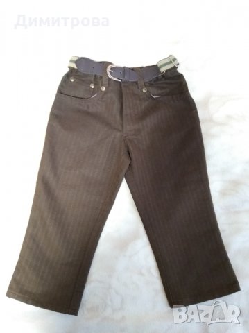 Официален панталон с колан р.92см, снимка 5 - Панталони и долнища за бебе - 28015315