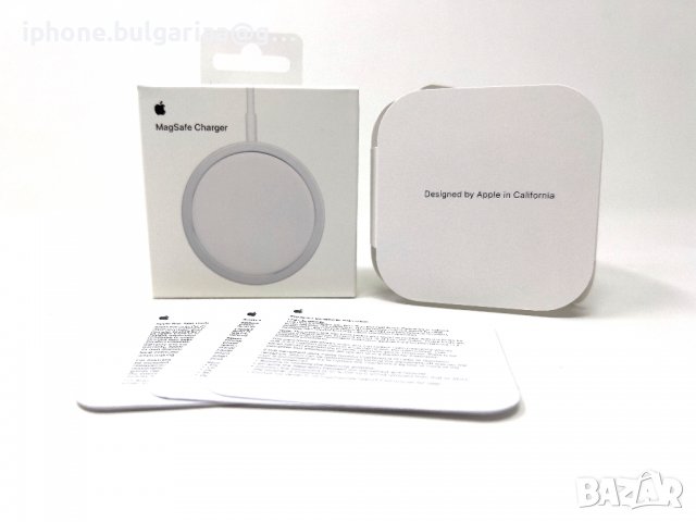  Безжичен MagSafe Charger поставка за безжично зареждане Apple iPhone, снимка 3 - Безжични зарядни - 37119313