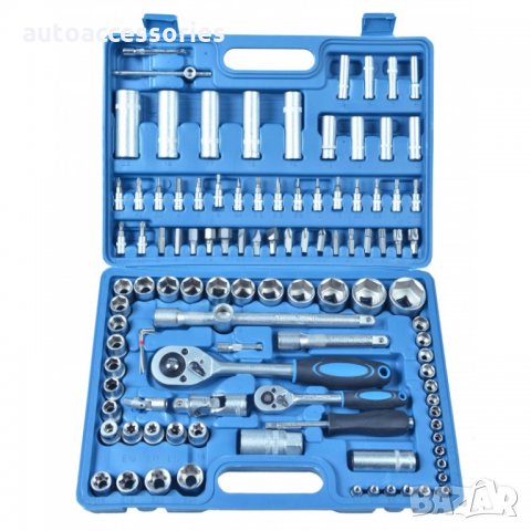 Гедоре TOOLS Комплект инструменти в куфар 1/4"&1/2 108 части комплект, снимка 1