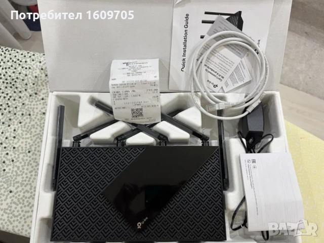 TP-LINK wifi 6 router рутер Archer AX73, снимка 2 - Рутери - 53487668