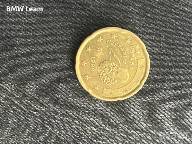 Монета Мигел де Сервантес 1999