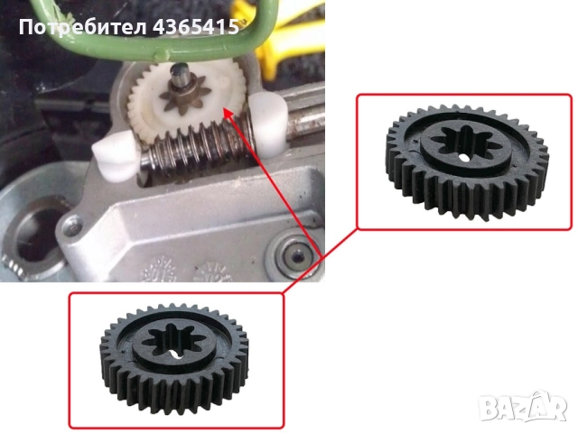 Зъбно колело за задвижване на седалка BMW 5 E39 (1995-2004) За лява и дясна седалка, снимка 4 - Части - 52385921