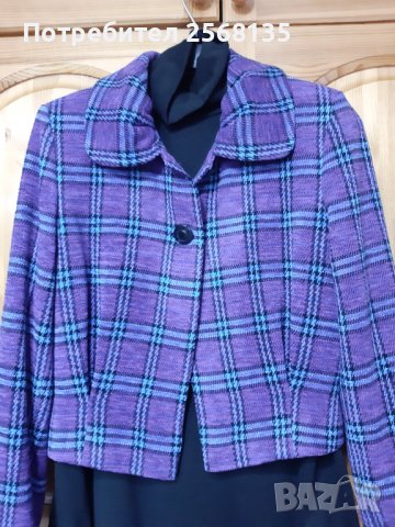 Красиво Сако Елегантно в Изискано Каре! НОВО!