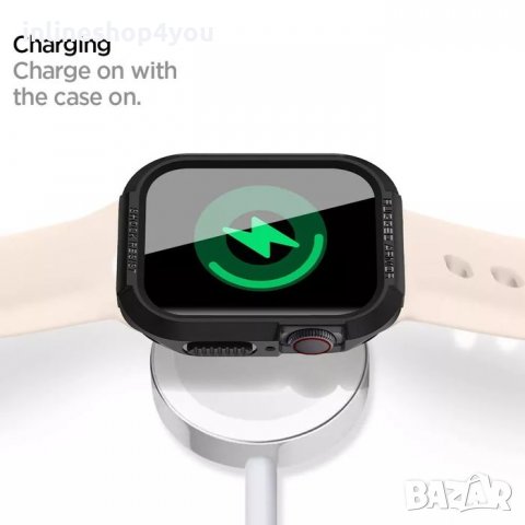 Удароустойчив Кейс Протектор за Apple Watch 7 6 5 SE 40 41 44 45mm 3D, снимка 6 - Аксесоари за Apple - 35430613