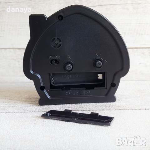 2037 Будилник къщичка настолен часовник с големи цифри, снимка 3 - Декорация за дома - 32555322