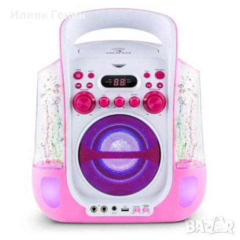 Водно Караоке система CD, USB, MP3 водни джетове с ЛЕД, 2 x Микрофона, снимка 2 - Караоке - 43477019