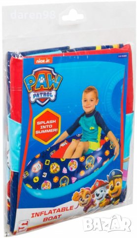 Детска надуваема лодка PAW PATROL.ОРИГИНАЛ., снимка 2 - Надуваеми играчки - 28145199
