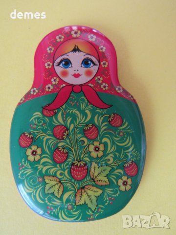 Автентичен  магнит-матрьошка от Русия, снимка 2 - Колекции - 44020341