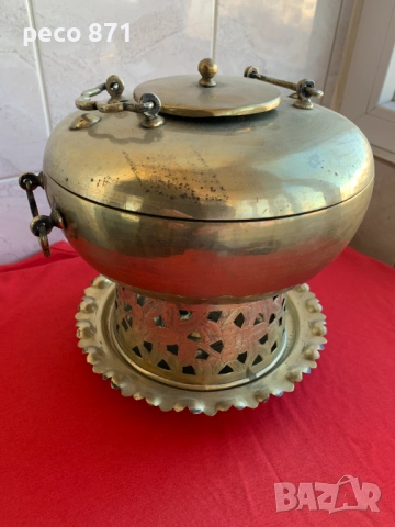 Интересен стар съд-Стар китайски съд за фондю, снимка 2 - Антикварни и старинни предмети - 38189639