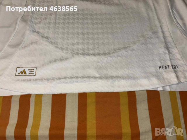 Нова футболна фланелка adidas REAL H JSY AU 2024/2025, снимка 2 - Футбол - 52878916