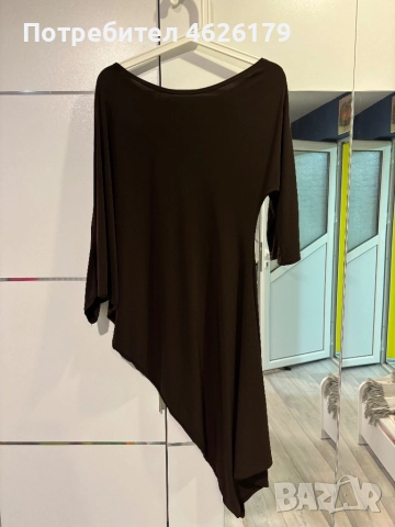 Туника в кафяво L