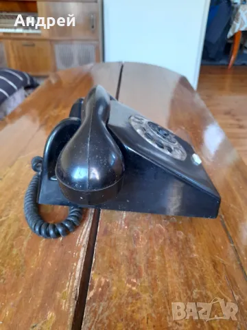 Стар телефон RFT,Nordfern, снимка 4 - Антикварни и старинни предмети - 49546622