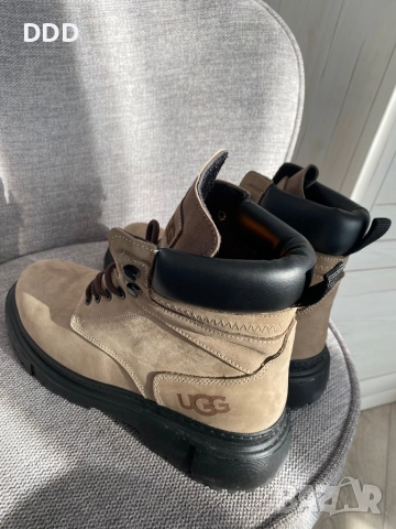 UGG мъжки боти – естествена кожа, снимка 2 - Мъжки боти - 52793089
