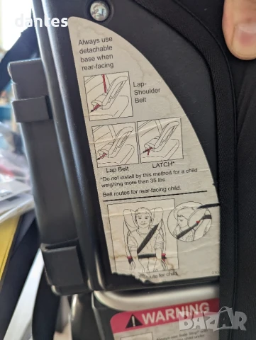 Столче за кола Diono Rainier All in One, снимка 4 - Столчета за кола и колело - 50811506
