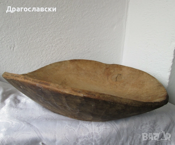 Корита: Корито, копанка нощва поднос чиния старинни нощви стари дървени, дървен съд, маса паралия, снимка 3 - Други - 46364864