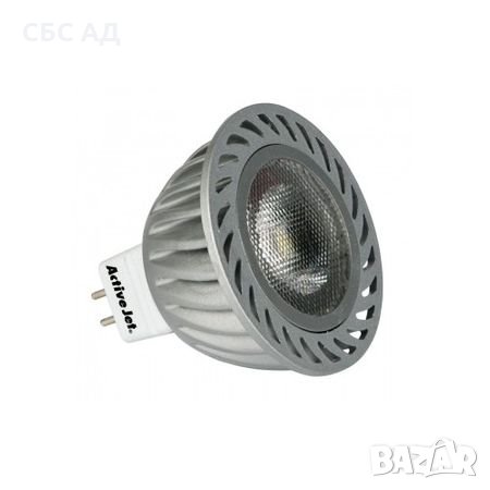 Крушка LED ActiveJet AJE-P1353C, GU5.3, 3.5W, студено бяла