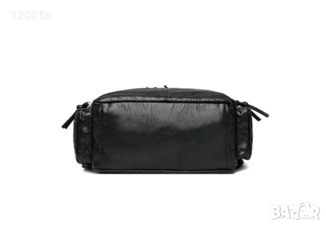 Кожена чанта - раница с капси, снимка 8 - Чанти - 49662933