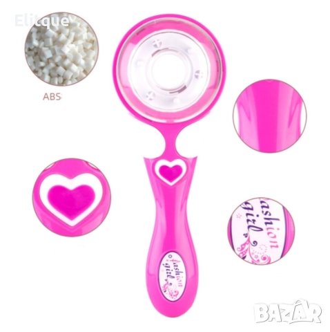 Детски уред за вплитане на плитки и декорации в косата, снимка 4 - Шноли, диадеми, ленти - 52895760