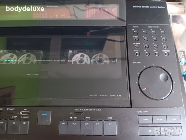 HITACHI MX-W50 касетен ресийвър с компакт диск, снимка 2 - Ресийвъри, усилватели, смесителни пултове - 51650244