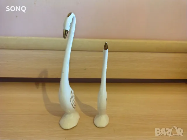 Страхотна Двойка Порцеланови-Лебеди, снимка 4 - Колекции - 49338368