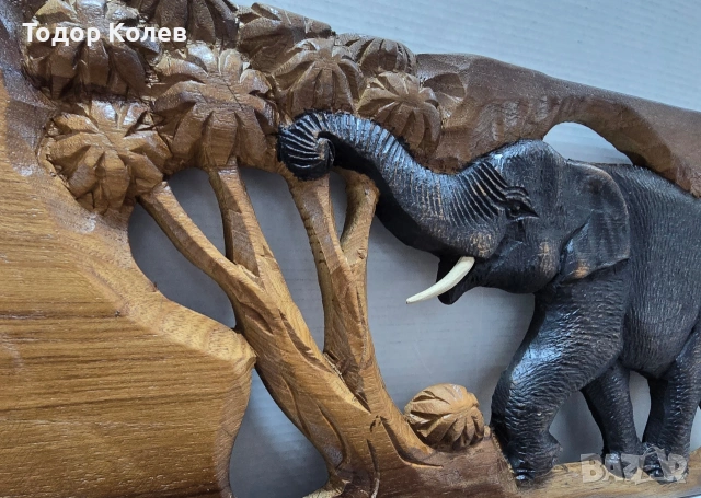 Пано от тиково дърво , снимка 3 - Декорация за дома - 53593285