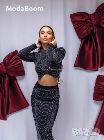 Дамски стилен комплект , снимка 2 - Комплекти - 48286288