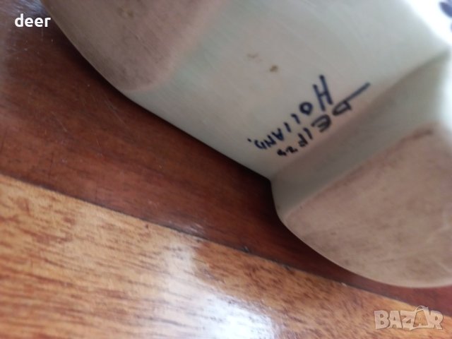 Порцеланов пепелник- ДЕЛФТ , снимка 2 - Други - 43380466