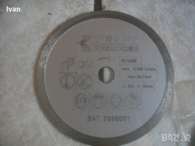 Диск ф50,8мм/ф110мм/ф180мм-Диамантина/За дърво-За Машини-Ел.Машина Рязане Плочки/Мини Ръчен Циркуляр, снимка 9 - Диамантени и режещи инструменти - 44051452