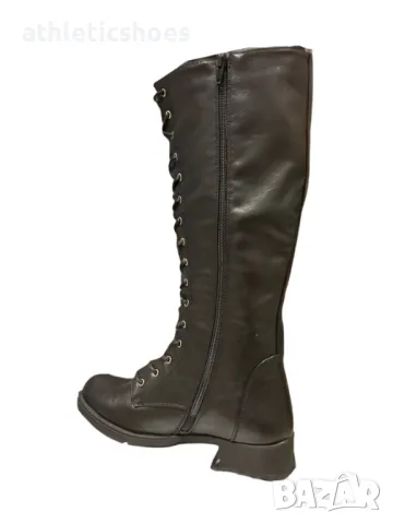 Дамски кожени ботуши , снимка 2 - Дамски ботуши - 47714472