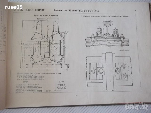 Книга"Албум за горното строен.на жел.път-Македонски"-120стр., снимка 5 - Специализирана литература - 37691746