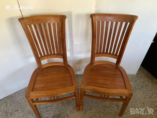 Два масивни стола, снимка 3 - Столове - 51503412