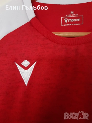 Фланелка на ЦСКА, macron, снимка 6 - Фен артикули - 53139209